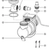 Base de Bomba de Arena Sps, Patas de Soporte Inferior para Bomba de Filtro, Adecuado para Sps100 Sps75 Sps50 Sps25