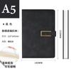 Cuaderno A5 con Hebilla, Cuaderno de Negocios, Registro de Reuniones de Oficina, Papelería, Cuaderno de Estudio, Atracción Magnética