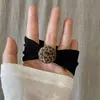 Estampa de Leopardo Anel de Intestino Pequeno Prendedor de Cabelo Acessório de Cabelo Cuidados com o Cabelo Amarrar Cabelo Elástico de Cabelo 2025 Novo Prendedor de Cabelo Coreano
