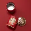 Elegante Mini Recipiente para Té de la Suerte, Recipiente de Papel para Té de Boda, Adecuado para Té Negro y Té Verde, Recipiente Vacío Universal con Caja de Embalaje Sellada