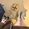 Edición Lan Gui~ Zapatos Ultra Suaves de Suela Gruesa para Mujeres Menudas con un Aumento Oculto de Altura de 6 cm, Diseño de Hebilla Retro y Zapatos Casuales Forrados de Felpa