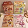Estilo Bordado Show Zhen Pequena Loja Cenário Adesivos Loja Fofa Cena em Miniatura Adesivos Material Decorativo DIY para Crianças