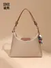 Bolsa Tote Hobo de Luxo, Estilo Preguiçoso, Bolsa de Ombro Impermeável de Nylon, Design de Nicho, Bolsa de Ombro Único Transversal para Mulheres
