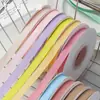 Shangjin Cinta de Color Sólido Mate de 1.0 cm Cinta de Algodón Cinta de Poliéster Cinta para Ramo de Flores Caja de Regalo Cinta para Atar Cinta de Satén Floral DIY