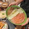 Hot Pot de Carne Famoso na Internet com Fogareiro Cerâmico Único em Formato de Pé e Louças Cerâmicas em Estilo Rústico para Preparação do Hot Pot