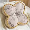 Almofadas botânicas e florais estilo vintage, luxuosas e versáteis, para decoração de sofá, suporte lombar de assento e encosto com enchimento