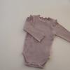 Mameluco para Bebé Estilo Primavera Clase A Ropa Infantil Coreana Body de Canalé Multicolor Ropa para Recién Nacidos Atuendo de Otoño