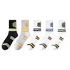Calcetines de Baloncesto para Hombre de Algodón Absorbentes del Sudor Estilo Delgado de Verano para Adolescentes, Estudiantes de Secundaria, Niños, Niños Mayores, Deportes de Carrera de Verano
