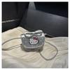 Bolso Cruzado Lindo para Niñas Estilo Nuevo 2026 con Lunares, Gato de Dibujos Animados, Bolso de Hombro Exquisito para Niños Inspirado en Chanel, Moderno para Niñas
