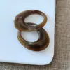 Acessórios de jóias DIY personalidade por atacado resina geométrica oco oval brincos de furo único brincos outros acessórios
