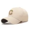 Boné de Baseball com Aba Rígida para Primavera e Outono para Homens, Estilo Coreano Tendência Capuz Casual Esportivo ao Ar Livre com Bordado de Letra, Boné Versátil com Aba Curta