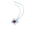 Ventas Directas de Fábrica Collar de Mariposa Nicho Elegante Moda Cadena en Forma de O Collar de Aliento de Bebé Joyería de Plata Regalo de Cumpleaños