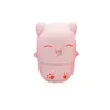 Caja de Almacenamiento de Esponjas de Maquillaje de Silicona para Gatos Almacenamiento Separado para Huevos de Belleza Linda Transpirable Limpia Resistente al Moho Fondo Limpiable