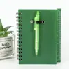 Cuaderno de Espiral Grueso Libro de Registro A7 para Exámenes de Admisión de Posgrado, Estudiantes Universitarios, Notas Adhesivas Estilo Ins, Cuaderno de Estudiante con Bolígrafo, Cuaderno Portátil