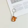Estilo Lindo Llavero de Goma Suave Animal Colgante Pequeño Dibujo Animado Colgante para Bolso Regalo de Negocios Yiwu Pequeños Artículos al por Mayor