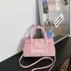 Bolso Cruzado Nuevo de Bloques de Color al por Mayor para Mujer 2026, Bolso de Hombro Versátil de Moda con Diseño Único, Bolso de Mano de Nicho