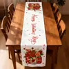 Bandeira de Mesa para Mesa de Centro, Antiderrapante, Não Fofa Facilmente, Elementos de Carta de Amor, Atmosfera de Feriado de Dia dos Namorados, Decoração de Mesa, Sala de Estar