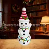 Ventas Directas de Fábrica Adornos Navideños de Muñeco de Nieve Plástico Soplado Decoraciones de Escritorio Hogar Festividades