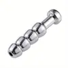 Varilla Metálica Uretral Roscada Tapón Uretral Metálico Acero Inoxidable Ojo de Caballo Gay Varilla de Inserción para Estimulación Uretral Suministros para Auto-Placer