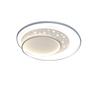 Venta al por mayor de iluminación de pueblo antiguo transfronterizo Lámpara de techo nórdica redonda inteligente con control remoto Lámpara de estrella para habitación, dormitorio principal