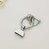 Accesorios Llavero de Coche Anilla de Resorte de Aleación de Zinc Marca de Moda Campana Accesorios de Ferretería Fabricante de Joyería DIY Venta al por Mayor