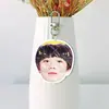 TOP Landing Junior Su Xinhao Acrílico Blanco Llavero Doble Cara Colgante para Bolsa Colgante para Bolsa Estrella