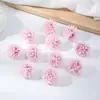 V 3,5 cm Flores Artificiais de Crisântemo Acessórios de Flores DIY para Roupas e Sapatos, Cabeças de Crisântemo Bola, Decorações para Caixas de Doces de Casamento