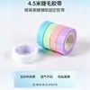 Cinta Aislante para Extensiones de Pestañas 4.5m Cinta para Pestañas Estilo Japonés Cinta de Tejido No Tejido para Extensiones de Pestañas