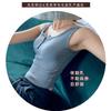Top Ajustado de Punto Negro tipo Camiseta Interior para Mujer Verano Ropa Exterior Estilo Hong Kong Ins Top Corto con Ombligo Descubierto