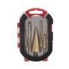 Broca de pagoda de acero de alta velocidad, broca de acero superduro para metal, carpintería, acero inoxidable, abridor de agujeros, cono escariador especial