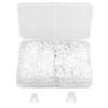 Amazon SHEIN Explosiones Transfronterizas 2 Juego Combinado de Tapones Transparentes para los Oídos Aretes Tapón Trasero Accesorios para Aretes Transparentes