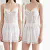Lencería Sexy, Pijamas Sexys de Encaje, Seductores y Coquetos, Calientes y Transparentes, Provocativos, No Necesita Quitarse, Camisón Apasionado, Pijamas