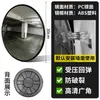 Espejo de Esquina de Gran Ángulo para Carretera, Reflector Convexo para Exteriores, Espejo Redondo, Lente Convexo de Tráfico, Espejo Antirrobo, Espejo de Giro Cóncavo-Convexo