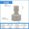 Purificador de Agua para el Hogar Hebilla Libre Conector Rápido Directo 2 Puntos 3 Puntos Plástico Pom Conector Recto Accesorios Universales para Tubería Pe