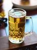 Vaso de vidrio templado al por mayor anticaída comercial para el hogar resistente al calor vaso de cerveza de gran capacidad vaso de burbujas agua potable 6