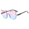 Novos Óculos de Sol Desenho de Urso para Crianças Meninos e Meninas Moda Personalidade Tendência Óculos de Sol Live do Tiktok