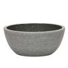 Se puede usar como lavabo colgante, maceta de melamina con simulación de planta, imitación de cemento, maceta de cáñamo con superficie de piedra, imitación de porcelana, maceta de jardinería con forma de cuenco para narcisos