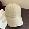 Boné de Baseball Estilo Americano Desgastado de Cor Sólida com Aba Larga, Sensação de Alta Qualidade, Circunferência da Cabeça Grande, Design Aprofundado, Boné Bico de Pato Tendência para Mulheres