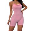 Talla Extra Chica Dulce Picante Deseo Puro Encaje Patchwork Camisola Sexy Ajustado Bodycon Mono Falda para Primavera y Otoño Nueva Ropa Interior