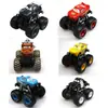 Carros Transfronteiriços Liga de Metal Puxar para Trás Lightning Mcqueen Off-Road Bigfoot Carro de Liga Metálica Brinquedo Infantil Venda por Atacado