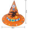 Linterna de Calabaza de Halloween Bolsa para Dulces o Trucos Cesta de Mano Decoración del Festival de Fantasmas Juguete Hecho a Mano DIY Al por Mayor