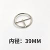 Accesorios de ropa redondos de zinc Hebilla de tres velocidades Hebilla japonesa de metal Cortavientos grande Hebilla de conexión de cinturón Hebilla de cinturón