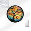 Serie de Halloween Creativa de Dibujos Animados Redonda Gruesa Oficina Estudio Escritorio de Computadora Alfombrilla Pequeña Popular Transfronteriza Mouse Pad