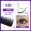 Cílios Postiços Flor de Camélia com Cola na Base, Suporta Personalização Lj/Lb Curvatura, Extensões de Cílios Estilo Chinês