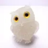Pegamento Popular Transfronterizo Animal de Resina Búho Grava de Cristal Muebles para el Hogar Artesanía Souvenirs Regalos