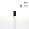 Frasco de Perfume Tipo Pump, Água Desinfetante, Frasco Transparente de Vidro para Spray de Fragrância, Frasco de Amostra Compacto Portátil, Frasco Reutilizável