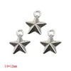 Accesorios para Joyería de Aleación Retro DIY Serie Sol Estrella Luna Colgantes Collares Pulseras Dijes Venta Caliente Transfronteriza