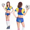 Disfraz de Bebé de Fútbol Mundial Ruso Disfraz de Copa de Porristas No. 10 Disfraz de Balón Ropa para Mujer Venta al por Mayor