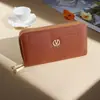 Nova Carteira Feminina Clutch de Couro de Barriga de Crocodilo, Bolsa de Mão Versátil Casual de Couro de Barriga de Crocodilo Genuíno de Alto Brilho, Fashion e Tendência