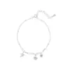 Pulsera de Nuevo Estilo con Conchas y Estrellas de Mar para Mujer, Diseño Versátil de Nicho, Lujo Elegante y Ligero, Joyería de Circonita de Moda y Sencilla al por Mayor